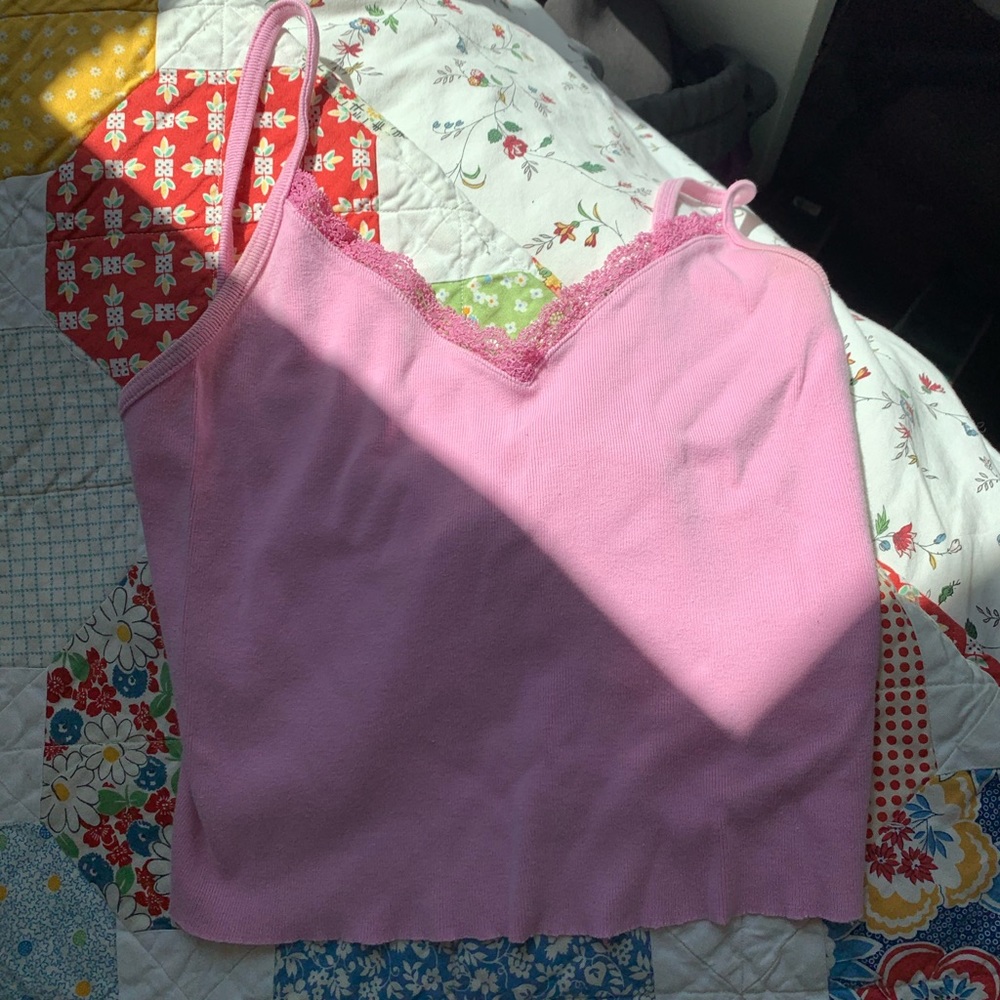 Brandy Melville pink tank